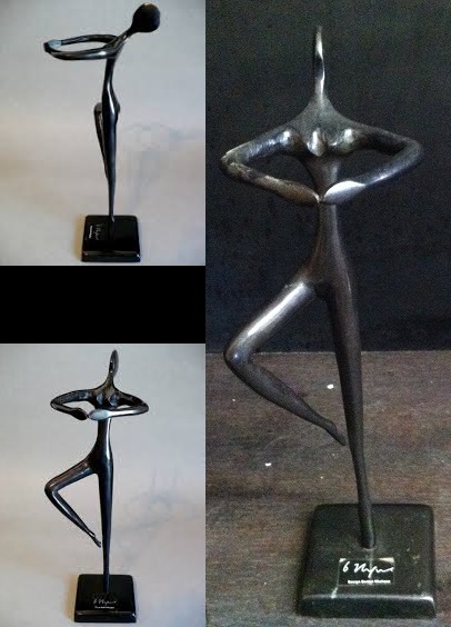 Bronze Free Form Ballerina